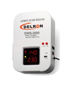 Delron Wall Mounted DWS-2000 Digital Display Automatic Voltage Regulator