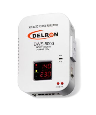 Delron Wall mounted DWS-5000 Digital Display Automatic Voltage Regulator