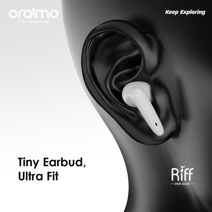 Oraimo Riff Smaller For Comfort True Wireless Earbud Shopwice Oraimo Riff Smaller For Comfort True Wireless Earbud