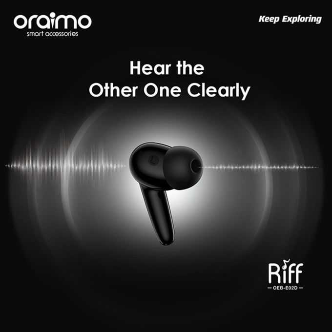 Oraimo Riff Smaller For Comfort True Wireless Earbud Shopwice Oraimo Riff Smaller For Comfort True Wireless Earbud