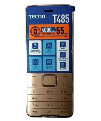 Tecno T485 Dual SIM - Feature Phone 4000mah Battery - FM Loudspeaker 1