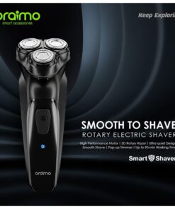 oraimo SmartShaver Rotary Electric Shaver With Pop-up Trimmer