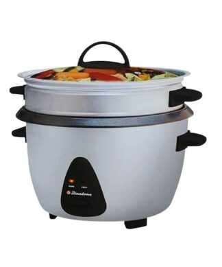 Binatone RCSG 1805 Rice Cooker with Steamer - 1.8L