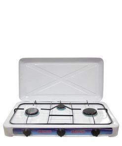 MIKACHI 3 Burner Table Top Gas Stove