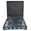 Mikachi 4 Burner Table Top Gas Stove MIK- 4