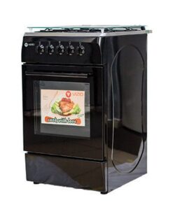 VIZIO 3+1 Electric Hotplate Burner Gas Oven with Grill-VIZ T-5312G5 Brown