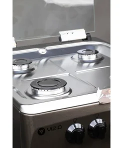 Vizio 4 Burner Gas Cooker With Oven & Grill (T-5402 G5) - Arsenic Grey