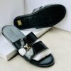 All Black Slippers