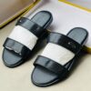 Black Leather Sandals