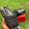 Black Balmain Slippers Shopwice black Balmain slippers
