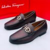 Ferragamo Executive Brown Loafer