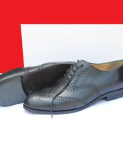 Hanslet black leather lace Shoe
