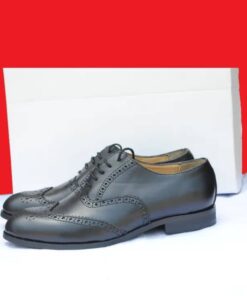 Hanslet Black Leather Lace Shoe Shopwice Hanslet black leather lace Shoe