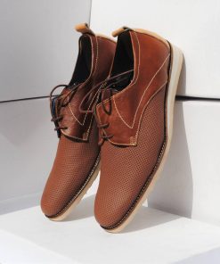 Hanslet Executive Handmade Brown Shoe
