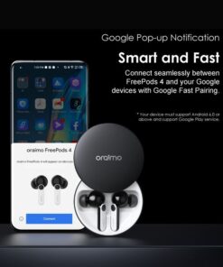 Oraimo FreePods 4 Shopwice Oraimo FreePods 4 Active Noise Cancellation True Wireless Stereo Earbuds