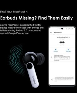 Oraimo FreePods 4 Active Noise Cancellation True Wireless Stereo Earbuds
