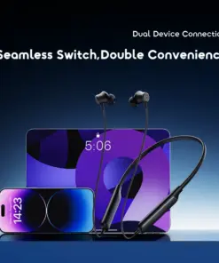 Oraimo Necklace 5 30dB Noise Cancellation & Call Vibration Neckband Shopwice Oraimo Necklace 5 30dB Noise Cancellation & Call Vibration Neckband