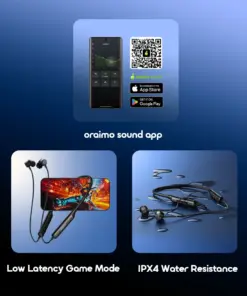 Oraimo Necklace 5 30dB Noise Cancellation & Call Vibration Neckband Shopwice Oraimo Necklace 5 30dB Noise Cancellation & Call Vibration Neckband