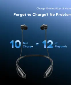 Oraimo Necklace 5 30dB Noise Cancellation & Call Vibration Neckband Shopwice Oraimo Necklace 5 30dB Noise Cancellation & Call Vibration Neckband
