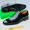 Steve riots Executive Black Leather Shoe