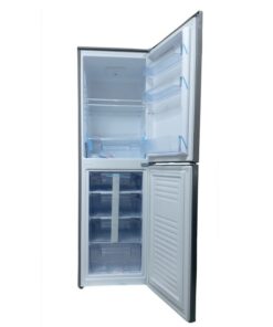 Mitsui ME318-Mitsui Double Door Combi Fridge - Inox