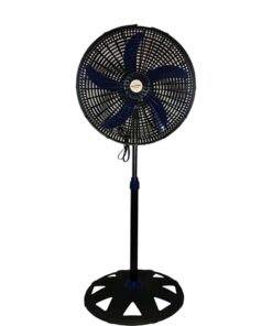 Brand: Suzika Color: Black Power Source: Electric Number of speeds: 3 Maintenance-free blades: No Fan Type: Pedestal Fans Model Number: 25(18)