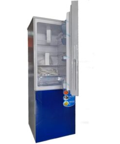 Westpool 251Litres - Wp-335 Double Glass Door Combi Fridge