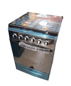 Westpool WP-8404 Gas Cooker - 4 Burner 60x60 - Stainless Steel