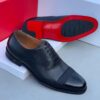 Frank Perry Executive Black Polished Leather Formal Shoe