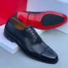 Frank Perry Executive Black Leather Polished Formal Shoe