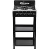 Delron 4 Burner Gas Stove With Stand