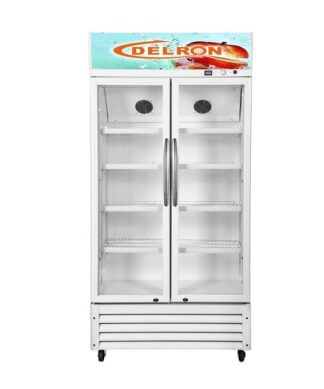 Delron 553 Litres - DDF-553 Showcase Display Double Door Refrigerator