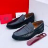 Anax Executive Black Polished Leather Loafer Shoe Shopwice Anax Executive Black Polished Leather Loafer Shoe
