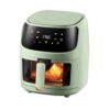 Air Fryer Smoke-free Electric Frying - 8L Light Green Shopwice Air Fryer Smoke-free Electric Frying - 8L Light Green