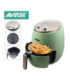 Avinas Durable Smoke-free Electric Frying - Outer 5.5L, Inner 3.5L