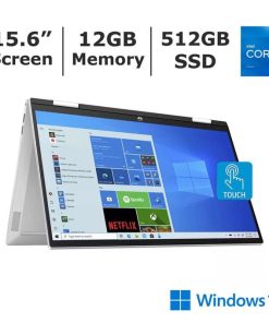 Hp Pavilion X360 15-ER1051CL - 15.6' - Core i5 -1235U 12GB RAM - 512GB SSD - Touch Screen - Natural Silver