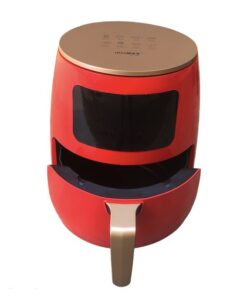 Minimax LCD Touch Control Air Fryer - 6L Red/Gold Shopwice Minimax LCD Touch Control Air Fryer - 6L