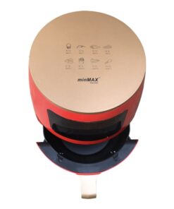 Minimax LCD Touch Control Air Fryer - 6L Red/Gold Shopwice Minimax LCD Touch Control Air Fryer - 6L