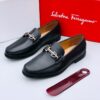 Salvatore Ferragamo Executive Black Leather Loafer Shoe Shopwice salvatore Black Loafer shoe