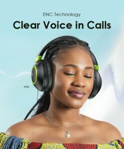 oraimo BoomPop 2 ENC Over-Ear Wireless Headphones