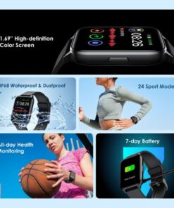 Oraimo Watch 3 Lite 1.69” TFT IP68 Smart Watch Shopwice Oraimo Watch 3 Lite 1.69” TFT IP68 Smart Watch