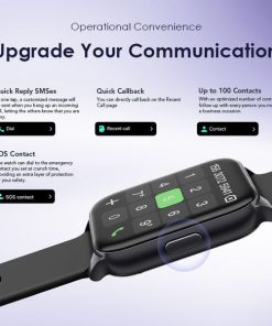 oraimo Watch 4 Plus 2.01″ HD IP68 Smart Watch