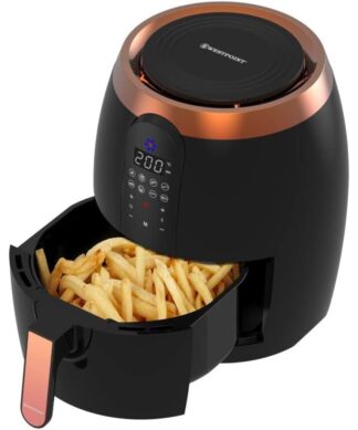 Westpoint Deluxe Air Fryer with Digital Display 3.5L/6.0L 1400W WAFY-551422.DN Shopwice Westpoint Air Fryer with Digital Display 3.5L 1400W WAFY-551422.DN