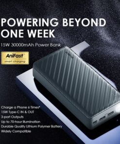 oraimo PowerBox 300 Lite 30000mAh 15W Power Bank