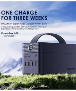 oraimo PowerBox 600 60000mAh 22.5W Power Bank