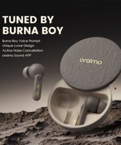 Oraimo SpacePods x Burna Boy ANC True Wireless Earbuds Shopwice oraimo SpacePods x Burna Boy ANC True Wireless Earbuds