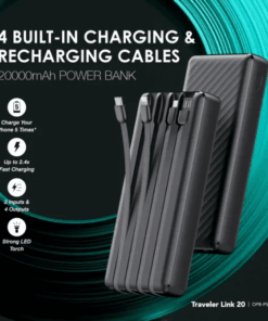 oraimo Traveler Link 20 20000mAh 12W Power Bank
