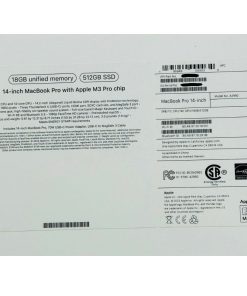 Apple MacBook Pro M3 Pro 18GB RAM 512GB SSD 14 inches