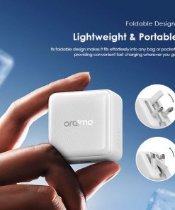 oraimo PowerCube 20 Chic 20W GaN Wall Charger Kit with Type-C to Type-C Cable