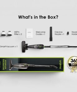oraimo SmartVacuum Corded Vacuum Cleaner with 5m Cord, 500W High Speed Powerful Suction